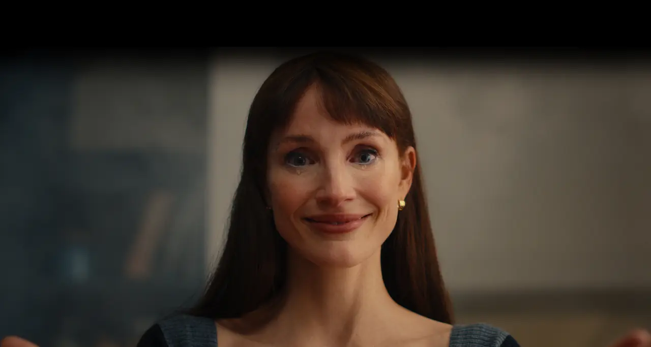 Jessica Chastain as Ursula and the Other Mommy entity in the official key art